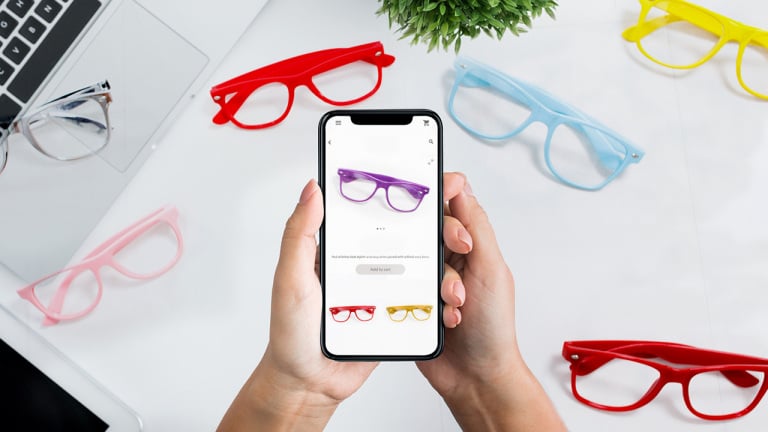online eyeglasses shopping